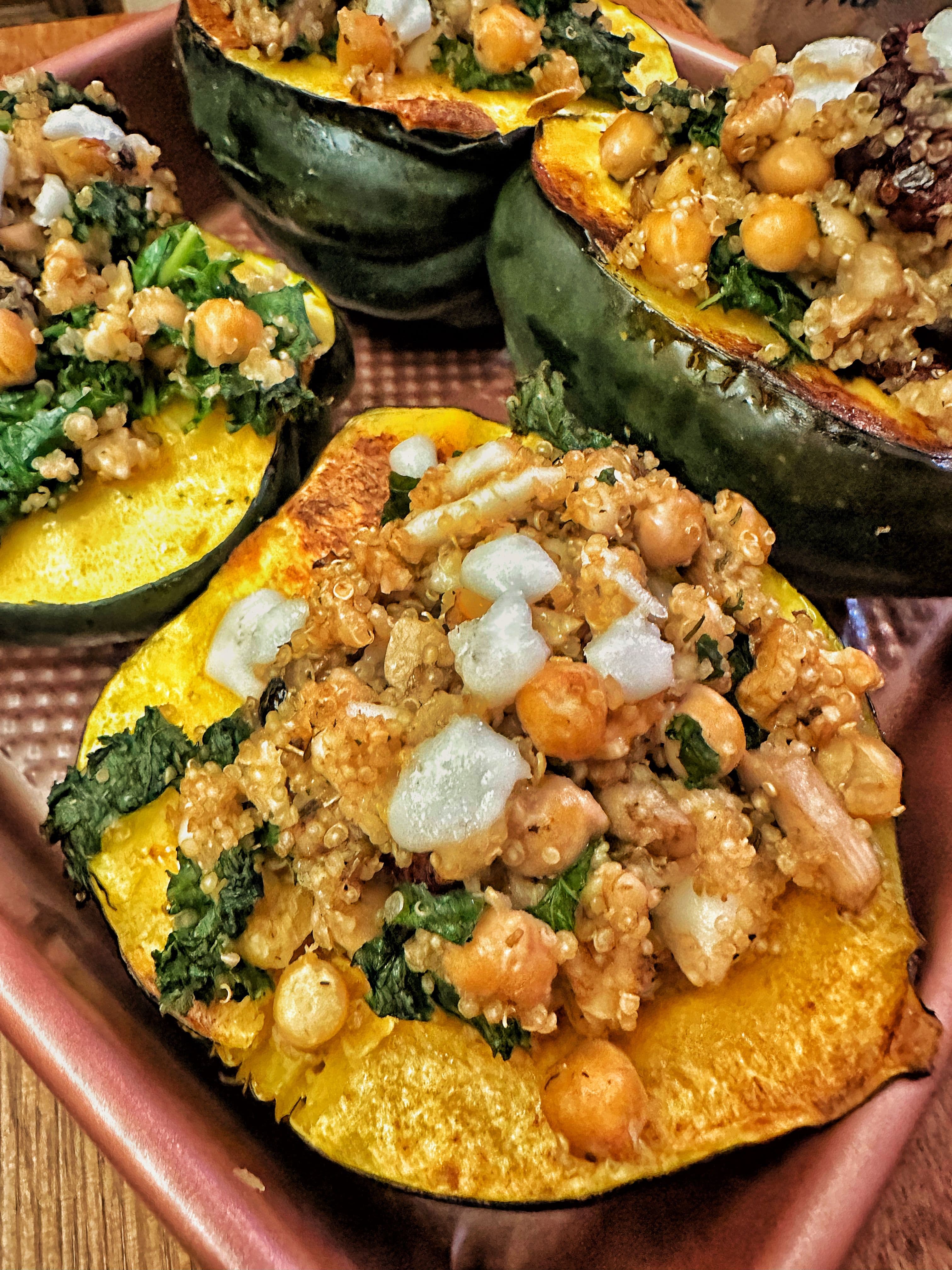 Seasonal Nutrition: Stuffed Acorn Squash